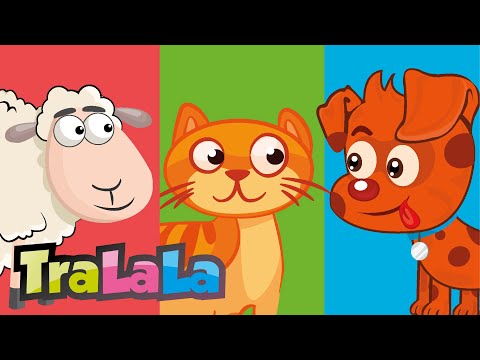 Cântecul animalelor ( Cum fac animalele? ) 🐮🐶🐷 Cântece pentru copii: Descoperă și învață cu TraLaLa