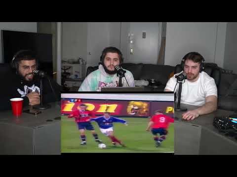 Americans React to Zinedine Zidane Football Mastery!