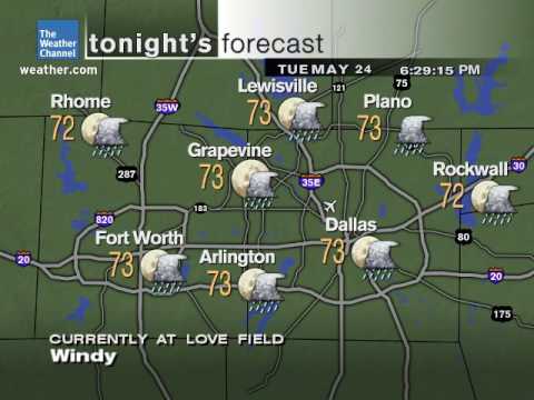 Custom WeatherStar XL: Dallas-Ft. Worth, TX - 05/24/2016