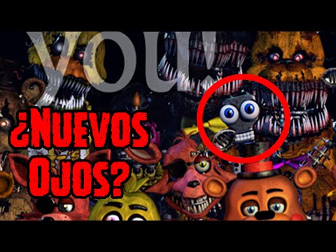 Nueva Actualización De Five Nights At Freddy's 4 | Nuevos Ojos Del Endoesqueleto | FNAF 4