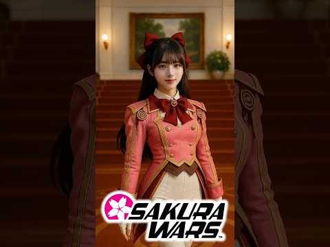 Sakura Wars comes to life | Sakura Taisen real life version #anime #サクラ大戦 #アニメ #real #aiart
