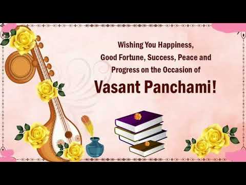 Happy Vasantha Panchami 2022 / Vasantha Panchami Wishes/ Happy Vasantha Panchami Status/Sri Panchami