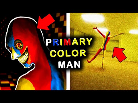 The SCARIEST Backrooms Entity EVER... | The 'Primary Color Man' explained