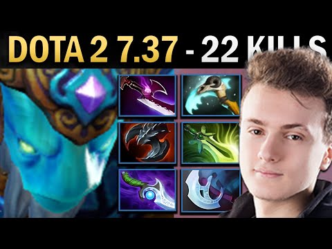 Morphling Gameplay Miracle with 22 Kills and Butterfly - Dota 2 7.38