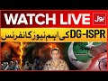 LIVE DG ISPR News Conference India At Ack On Pakistan BOL News