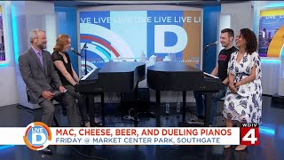 Live in the D: Mac, Cheese, Beer, and Dueling Pianos