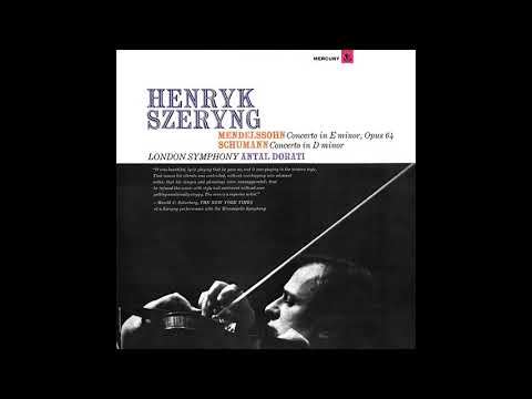 Schumann Violin Concerto Szeryng LSO Dorati (1964/2018)