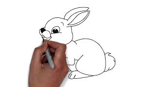 Printable Rabbit Coloring Pages