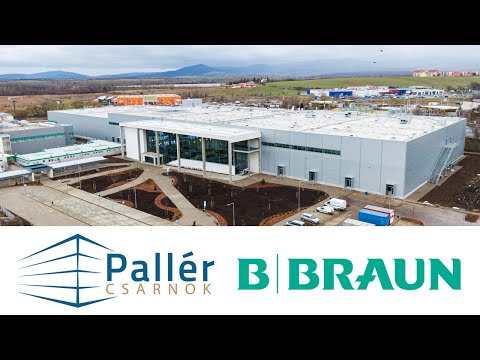 Pallér Csarnok B. BRAUN gyártóüzem Gyöngyös