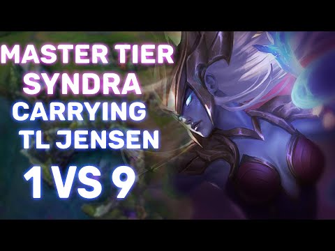 CARRYING TL JENSEN ON MY POCKET PICK SYNDRA ADC? - League of Legends Stream Highlights