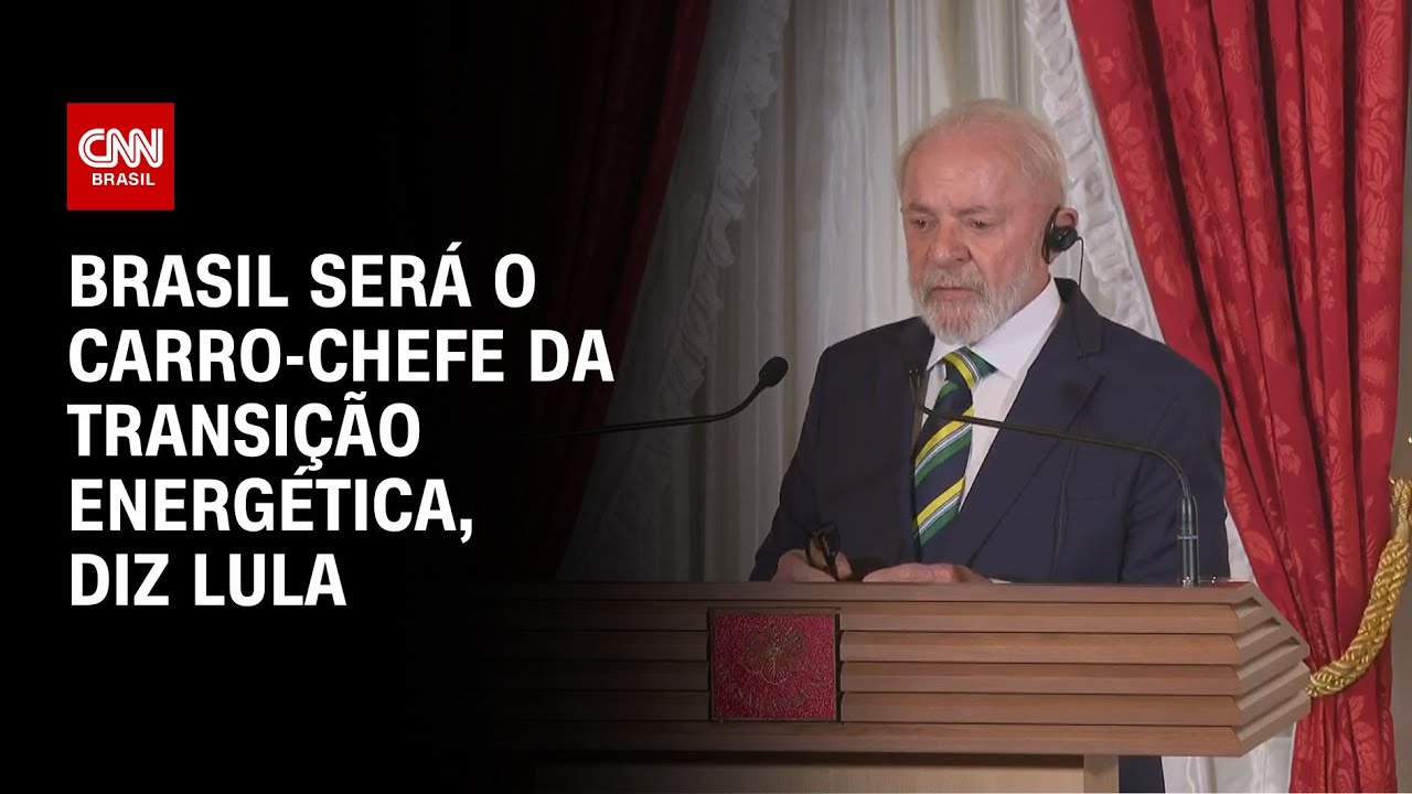 Brasil será o carro-chefe da transição energética, diz Lula | CNN NOVO DIA