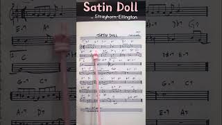 Shorts- realbook 'Satin Doll' 재즈초견 리얼북 #jazzstudies #jazz #sightreadingpiano