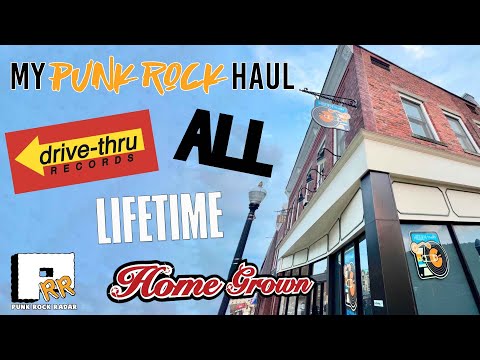 My Pop Punk CD Haul from Hidden Tracks in Boonton, NJ