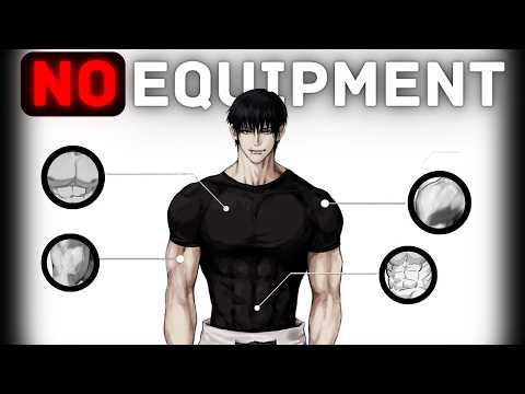 How to Build an ANIME-LEVEL PHYSIQUE (at home) 