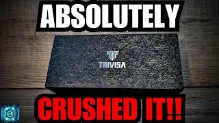 They ABSOLUTELY Crushed This New EDC Knife! Trivisa Batwing L