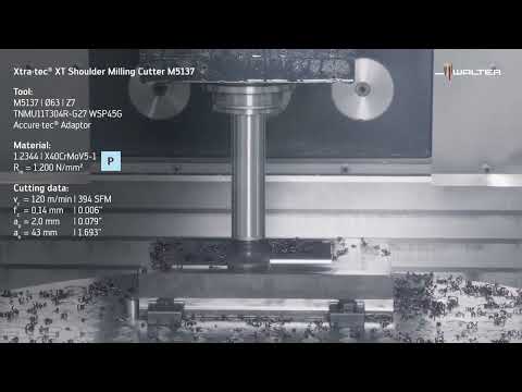 Walter Xtra-tec XT - Shoulder Milling Cutter M5137