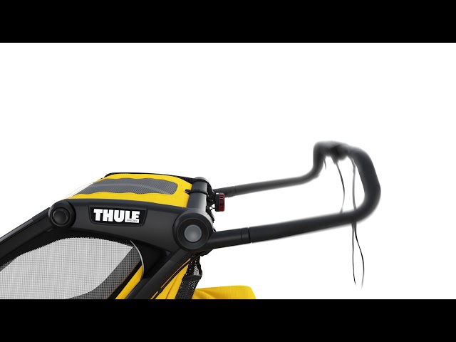 Video Teaser für Thule Chariot Sport Adjustable handlebar Spectra yellow