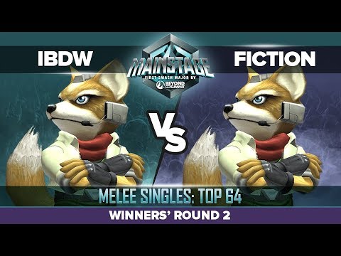 iBDW vs Fiction - Winners' Round 2: Melee Singles Top 64 - Mainstage | Fox vs Fox