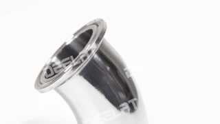 3A Sanitary Clamp Pipe-fittings 45 Degree Elbow: 2