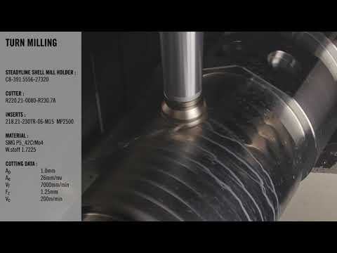 Steadyline® - Turn milling