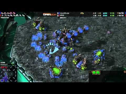 SC2 MMA vs Snute Game 1 Group DreamHack Winter 2014 Starcraft 2