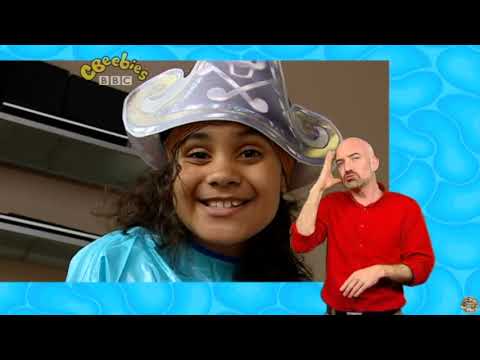 CBeebies | Sign Zone: Space Pirates - S01 Episode 3 (Music to Paint to)