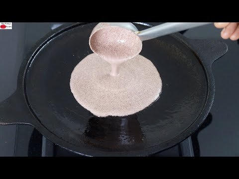 Ragi Flour Liquid Dough Paratha Recipe - Liquid Dough Paratha Trial | Skinny Recipes