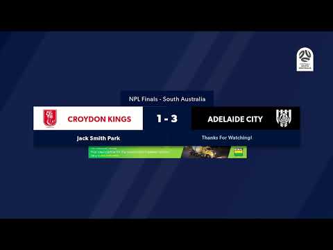 🏆 NPL SA Finals Week 2, 🏟 Croydon Kings vs Adelaide City #NPLSA