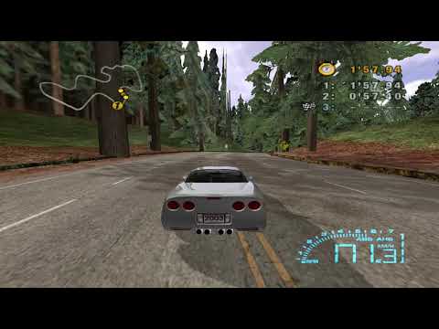 Corvette Walkthrough Part 32 - "C5 - Forest Drive West Open Road" [2160p60]