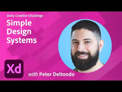 Adobe XD Daily Creative Challenge #01 - Simple Design Systems | Adobe Creative Cloud