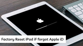 iPad OS16 ! How To Factory Reset iPad iF Forgot Apple-iD Password - Erase iPad Without Computer
