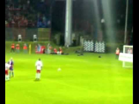 Polonia Bytom - Piast Gliwice [11.09.09r] Gol J.Trzeciaka na 4-0