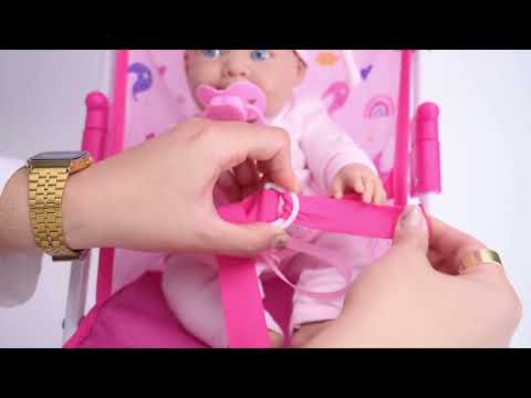 Video de Cochecito Paraguitas para Muñecas Unicornio 25