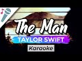 Taylor Swift - The Man - Karaoke Instrumental (Acoustic)