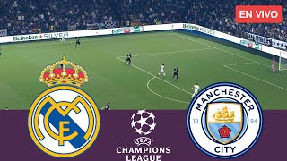 🔴Real Madrid vs Manchester City EN VIVO⚽ UEFA Champions League 25/26 Partido completo - Videojuegos