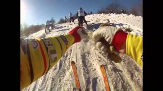 preview picture of video 'Twitch n Ride skijorings Cēsīs 2015 MMK'