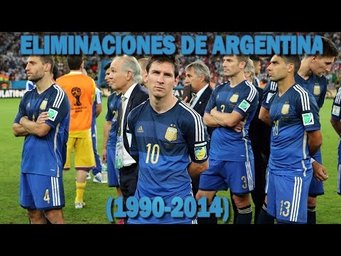 Las Eliminaciones de Argentina en los Mundiales (1990-2014)