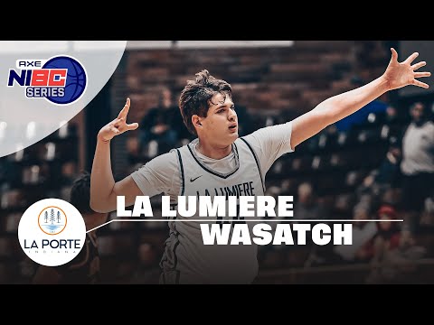 La Lumiere School vs. Wasatch Academy: 2023 La Porte Invitational - ESPN Broadcast Highlights