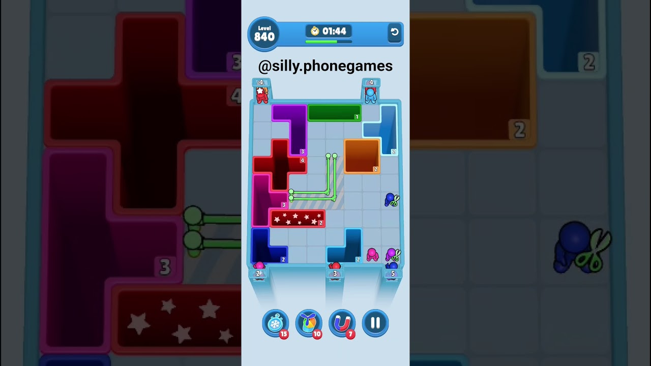 Drop Away Level 840 Walkthrough Solution