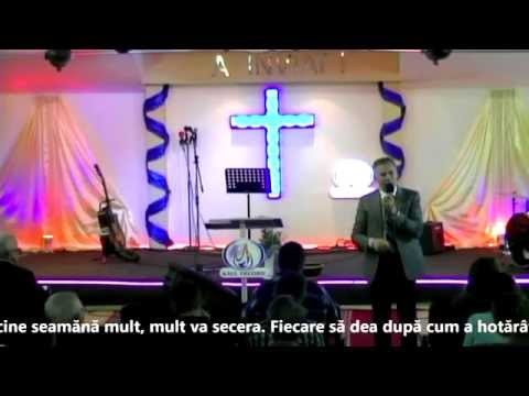Pastor Relu Bahnaru la Biserica Raul Trezirii.Arad.26.04.2015