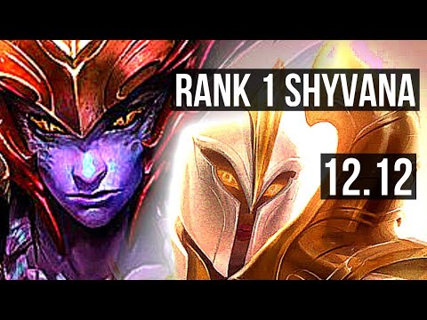 SHYVANA vs KAYLE (TOP) | Rank 1 Shyvana, 4/0/9, Rank 26 | KR Challenger | 12.12