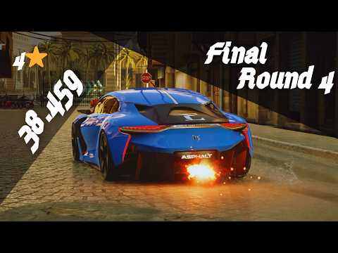 OC 4⭐ - 38.459 | DS E-Tense Perf Grand Prix- Final Round 4 [ Subterranean Dash ] - Asphalt Legends