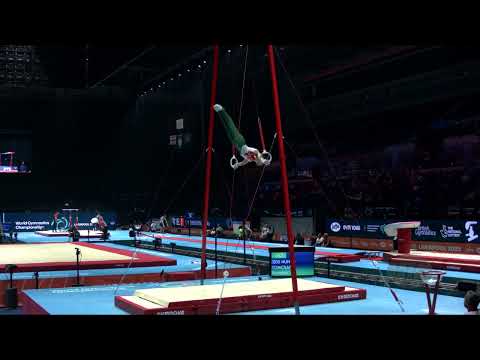 TOMCSANYI Benedek (HUN) - 2022 Artistic Worlds, Liverpool (GBR) - Qualifications Rings