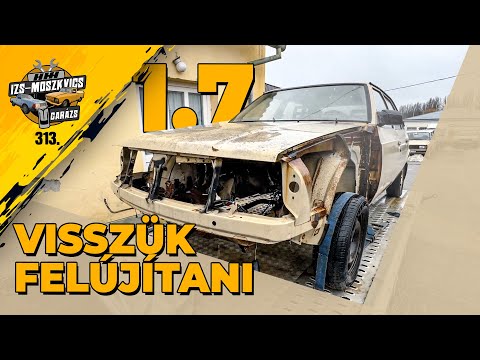 Garázs videó 313. - Moszkvics 2141-s