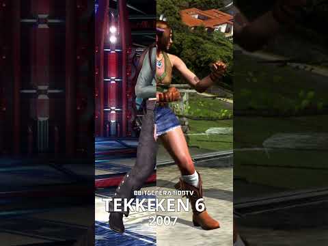 Julia TEKKEN 3 to TEKKEN 7 1997 2017 Evolution