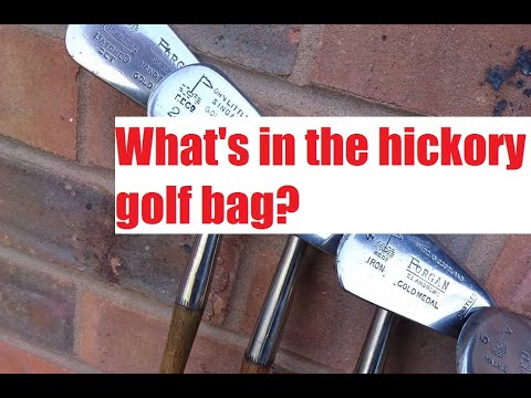 What's in the Hickory Golf Bag ? Forgan Iron Set 1920s.