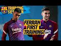 FERRAN TORRES MEETS HIS NEW BARÇA TEAM MATES IN TRAINING ??