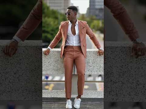 Best suit color for dark skin #mensfashion #outfitideas #darkskin #shorts #status #formalsuit