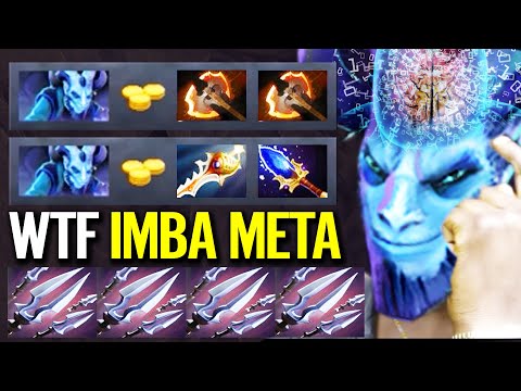 WTF IMBA META RIKI 2x Battle Fury + Rapier Most Craziest Carry Build Guide Dota 2 Pro Gameplay