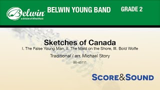 Sketches of Canada, arr. Michael Story - Score & Sound